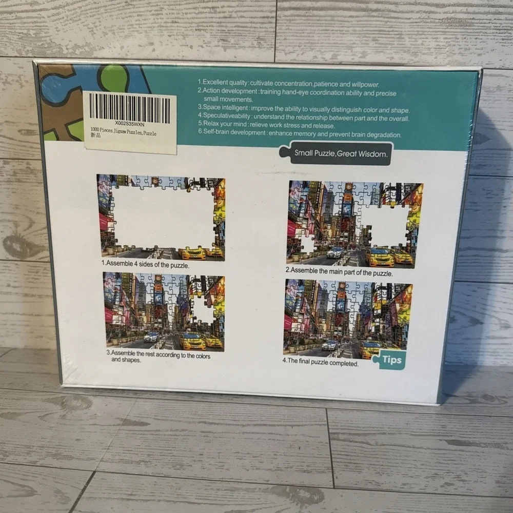 Times Square New York City 1000 Piece Jigsaw Puzzle 27.5